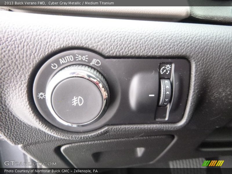 Cyber Gray Metallic / Medium Titanium 2013 Buick Verano FWD