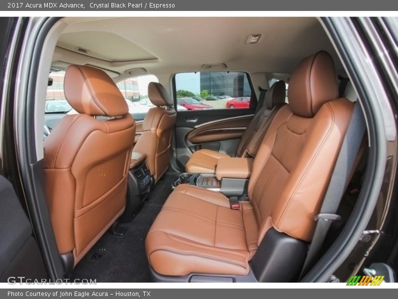 Crystal Black Pearl / Espresso 2017 Acura MDX Advance