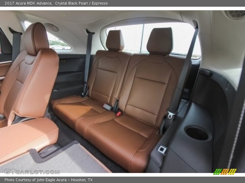 Crystal Black Pearl / Espresso 2017 Acura MDX Advance