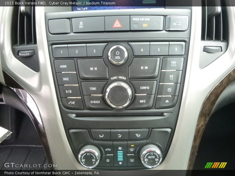Cyber Gray Metallic / Medium Titanium 2013 Buick Verano FWD