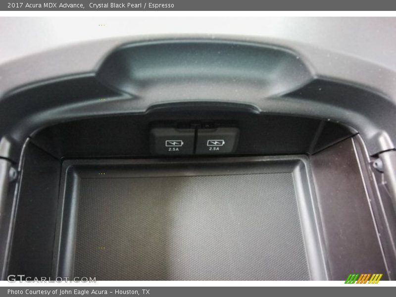 Crystal Black Pearl / Espresso 2017 Acura MDX Advance