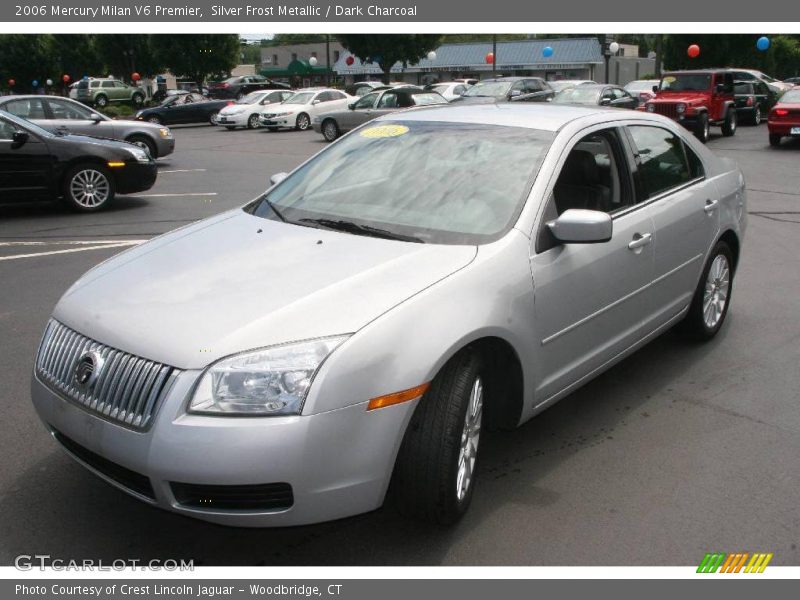 Silver Frost Metallic / Dark Charcoal 2006 Mercury Milan V6 Premier