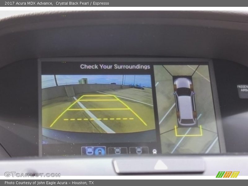 Crystal Black Pearl / Espresso 2017 Acura MDX Advance