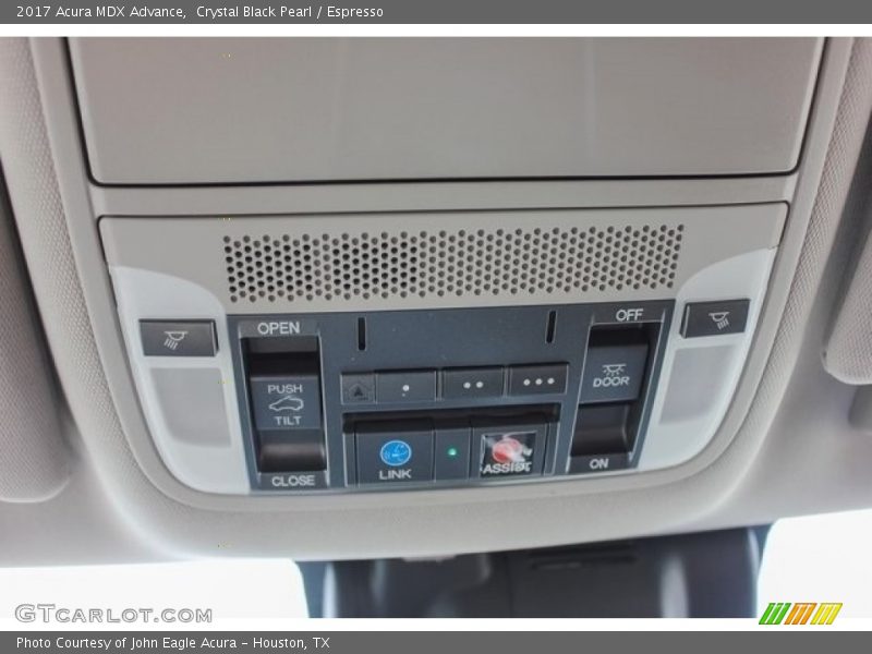 Crystal Black Pearl / Espresso 2017 Acura MDX Advance