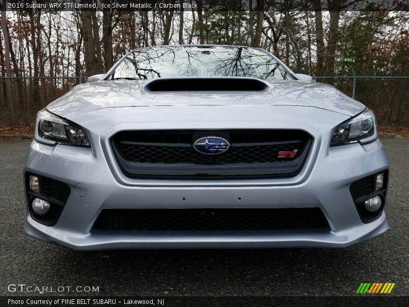 Ice Silver Metallic / Carbon Black 2016 Subaru WRX STI Limited