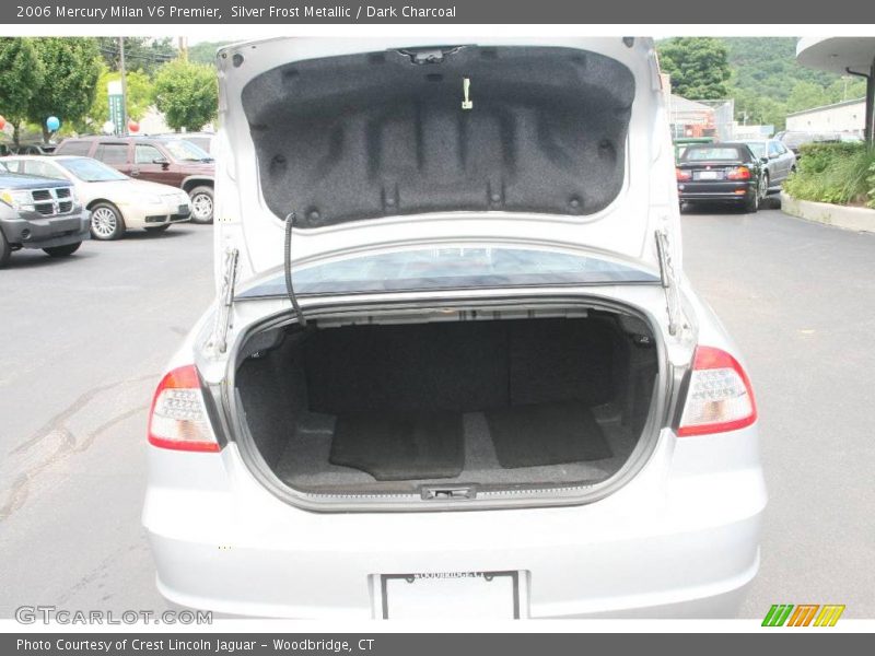 Silver Frost Metallic / Dark Charcoal 2006 Mercury Milan V6 Premier