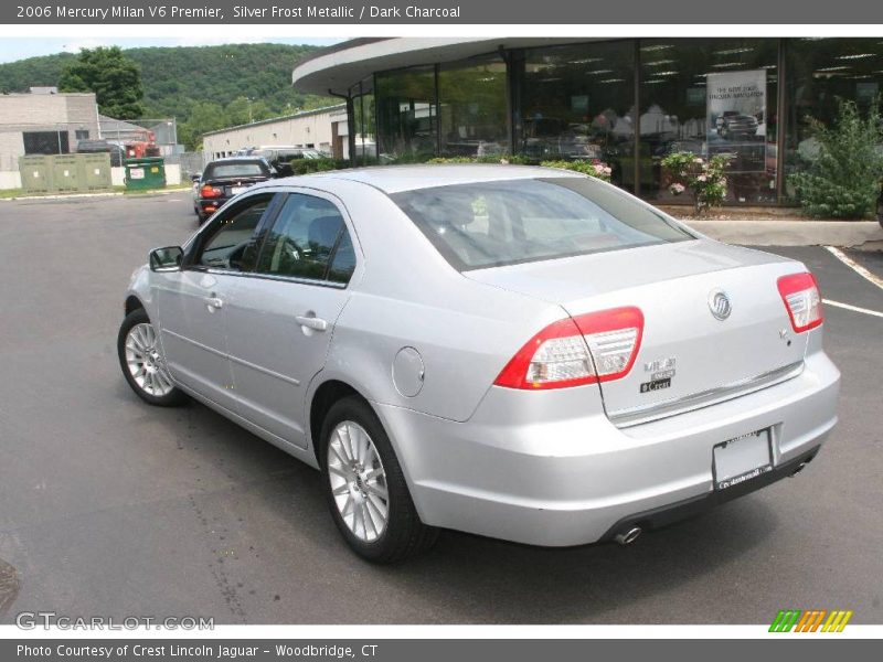 Silver Frost Metallic / Dark Charcoal 2006 Mercury Milan V6 Premier