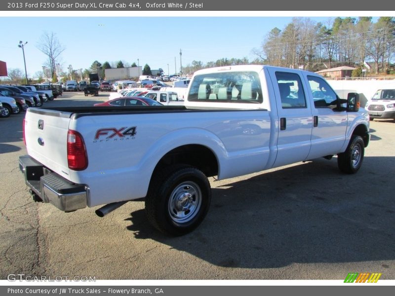 Oxford White / Steel 2013 Ford F250 Super Duty XL Crew Cab 4x4