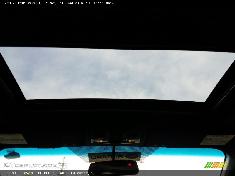 Ice Silver Metallic / Carbon Black 2016 Subaru WRX STI Limited