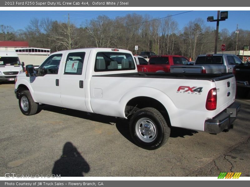 Oxford White / Steel 2013 Ford F250 Super Duty XL Crew Cab 4x4