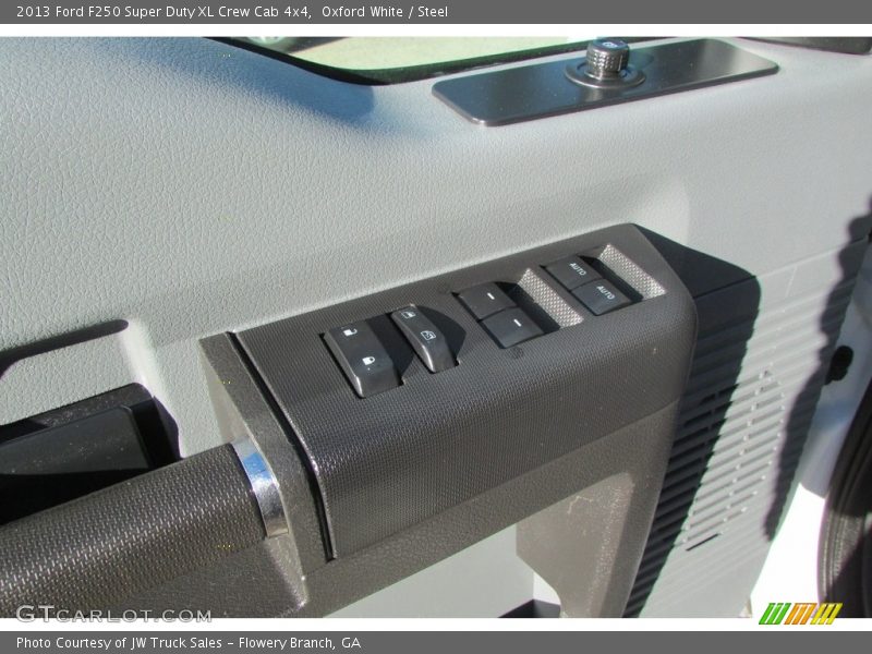 Oxford White / Steel 2013 Ford F250 Super Duty XL Crew Cab 4x4