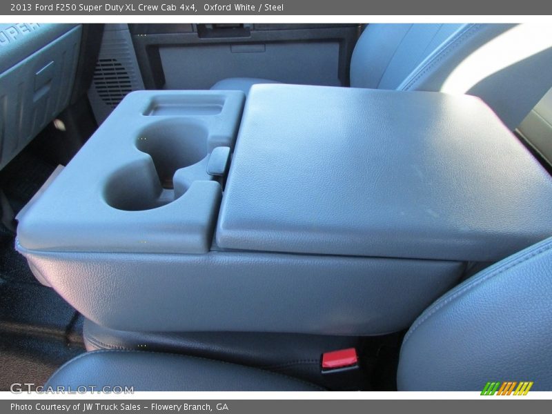 Oxford White / Steel 2013 Ford F250 Super Duty XL Crew Cab 4x4