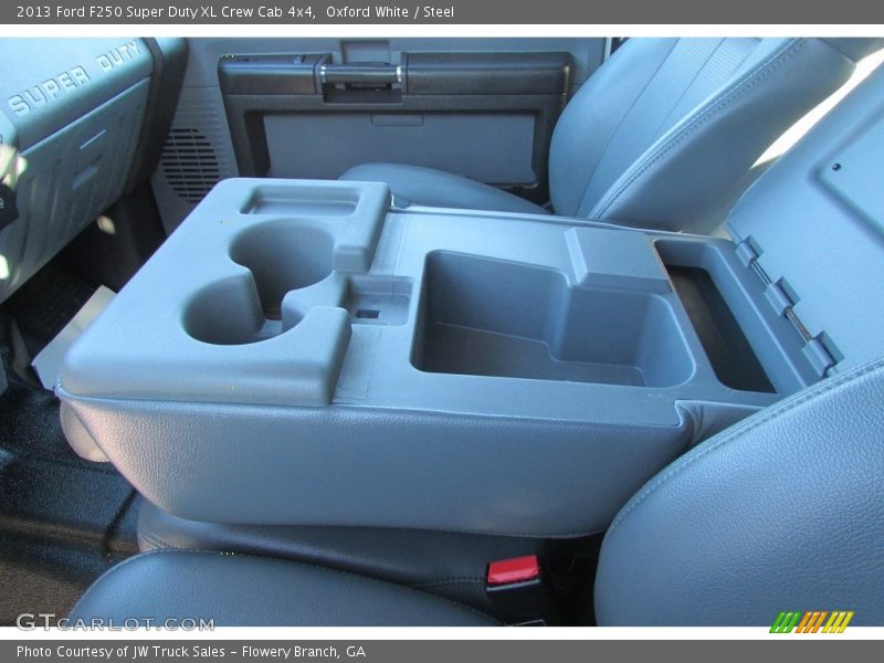 Oxford White / Steel 2013 Ford F250 Super Duty XL Crew Cab 4x4