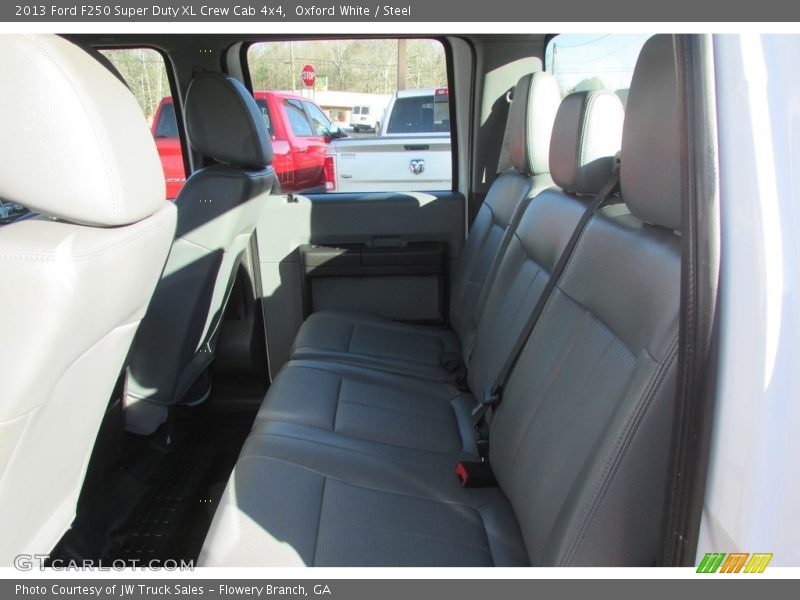 Oxford White / Steel 2013 Ford F250 Super Duty XL Crew Cab 4x4