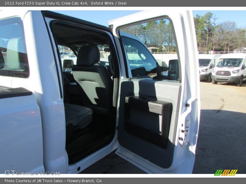 Oxford White / Steel 2013 Ford F250 Super Duty XL Crew Cab 4x4