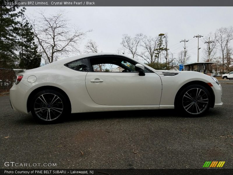 Crystal White Pearl / Black 2016 Subaru BRZ Limited