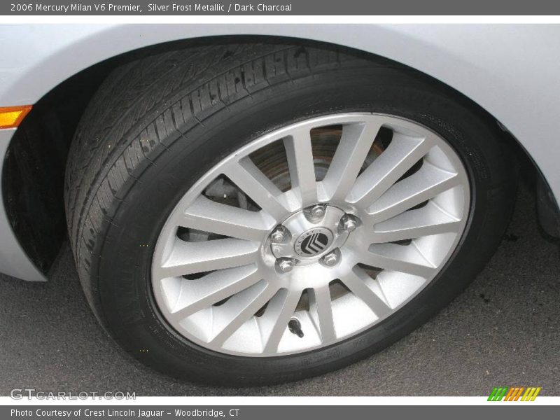 Silver Frost Metallic / Dark Charcoal 2006 Mercury Milan V6 Premier