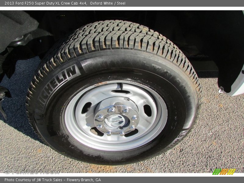 Oxford White / Steel 2013 Ford F250 Super Duty XL Crew Cab 4x4