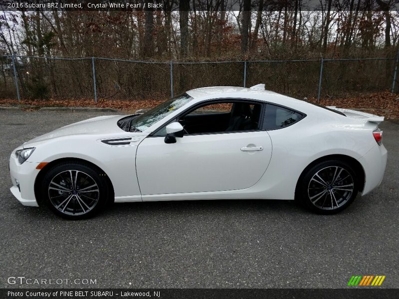  2016 BRZ Limited Crystal White Pearl
