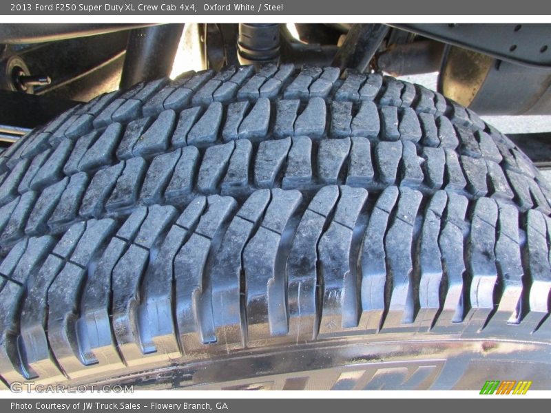 Oxford White / Steel 2013 Ford F250 Super Duty XL Crew Cab 4x4