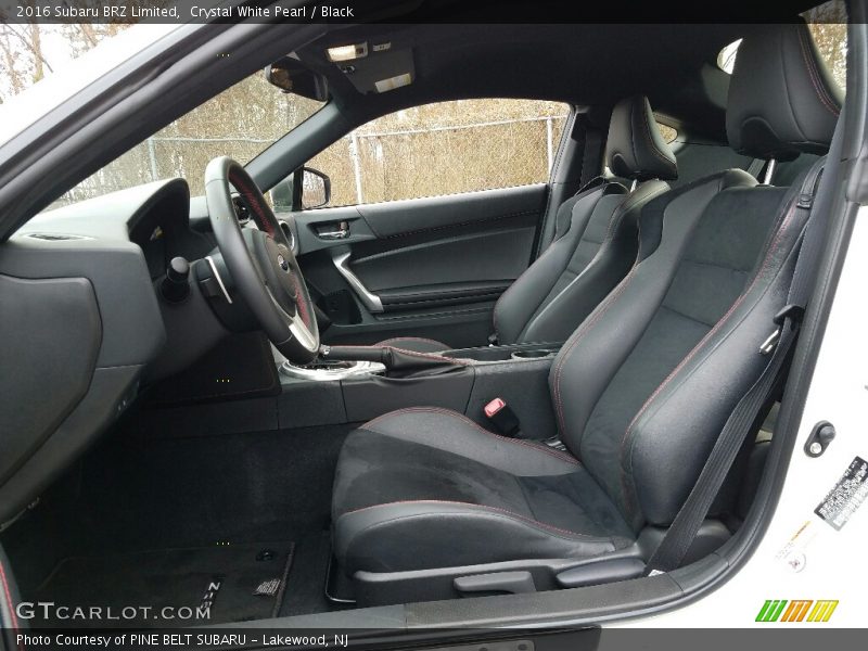 Front Seat of 2016 BRZ Limited
