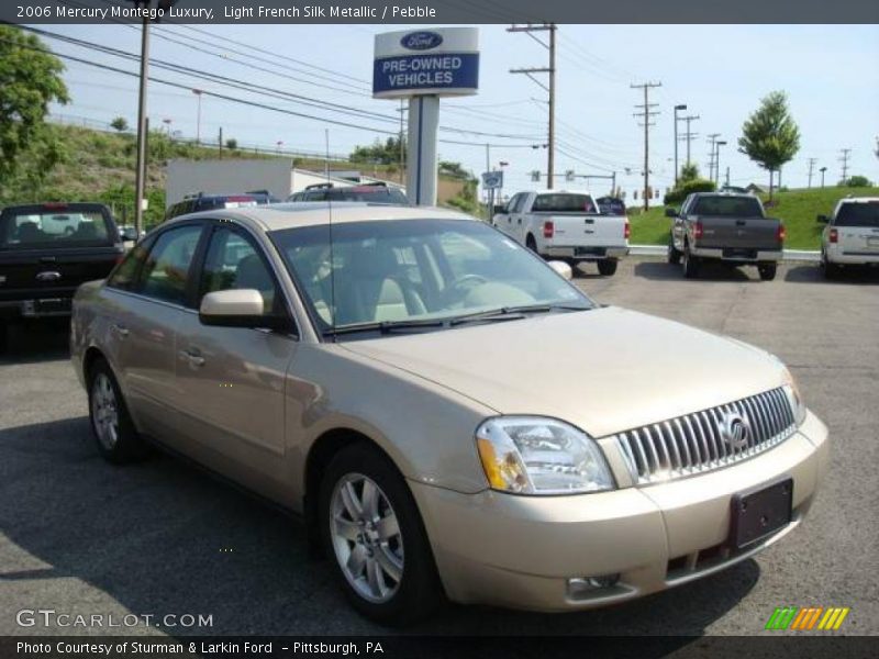 Light French Silk Metallic / Pebble 2006 Mercury Montego Luxury