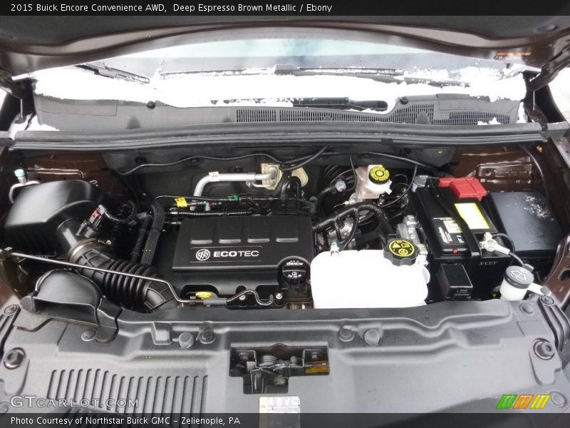 Deep Espresso Brown Metallic / Ebony 2015 Buick Encore Convenience AWD
