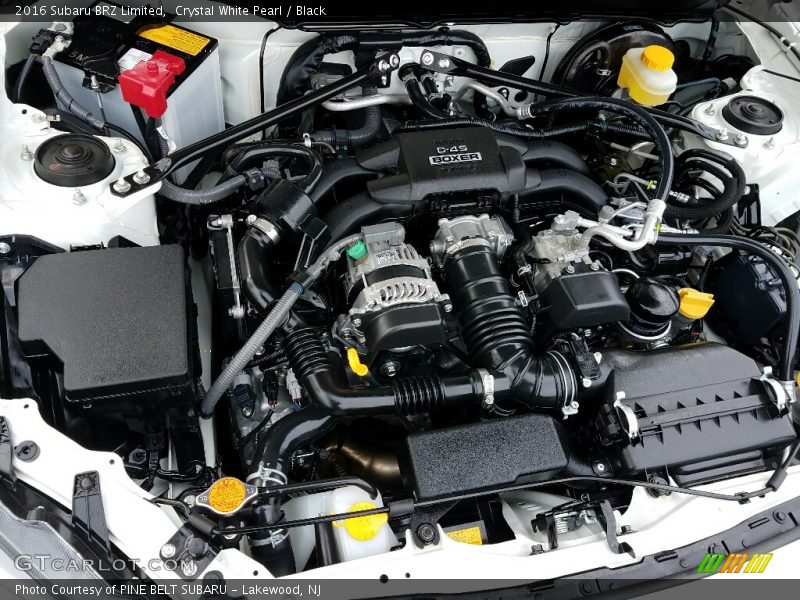  2016 BRZ Limited Engine - 2.0 Liter DI DOHC 16-Valve DAVCS Horizontally Opposed 4 Cylinder