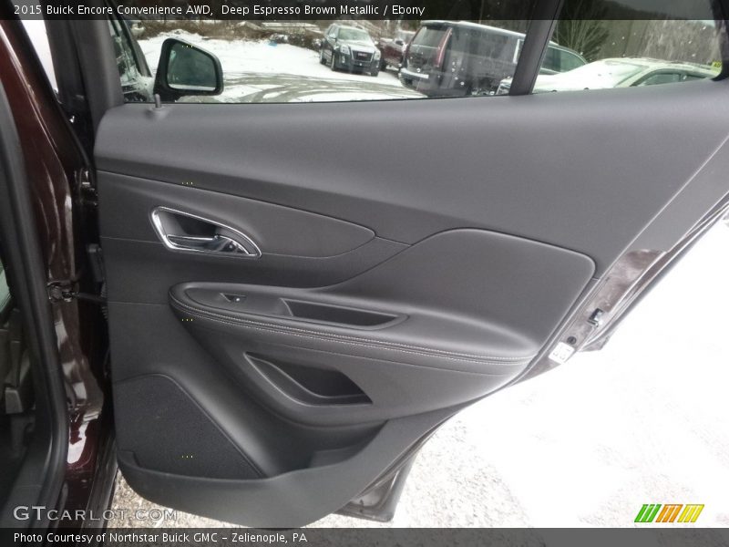 Deep Espresso Brown Metallic / Ebony 2015 Buick Encore Convenience AWD