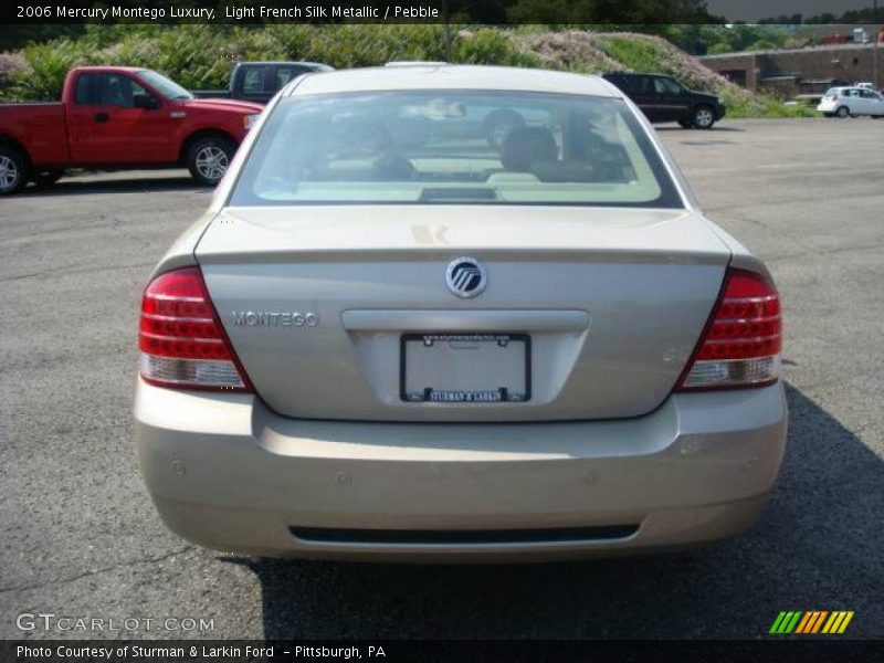 Light French Silk Metallic / Pebble 2006 Mercury Montego Luxury