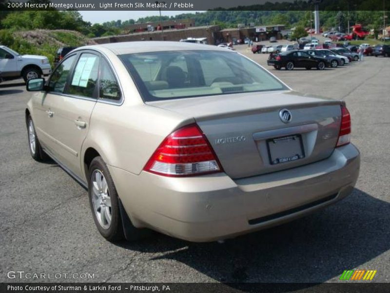 Light French Silk Metallic / Pebble 2006 Mercury Montego Luxury