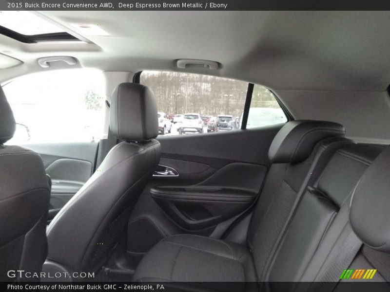 Deep Espresso Brown Metallic / Ebony 2015 Buick Encore Convenience AWD