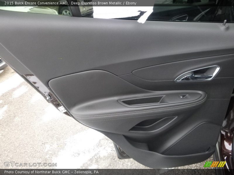 Deep Espresso Brown Metallic / Ebony 2015 Buick Encore Convenience AWD