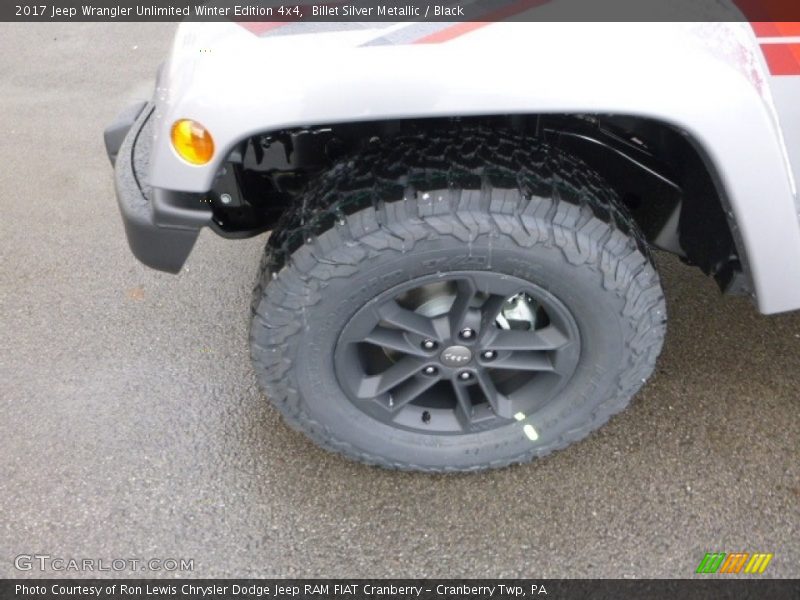Billet Silver Metallic / Black 2017 Jeep Wrangler Unlimited Winter Edition 4x4