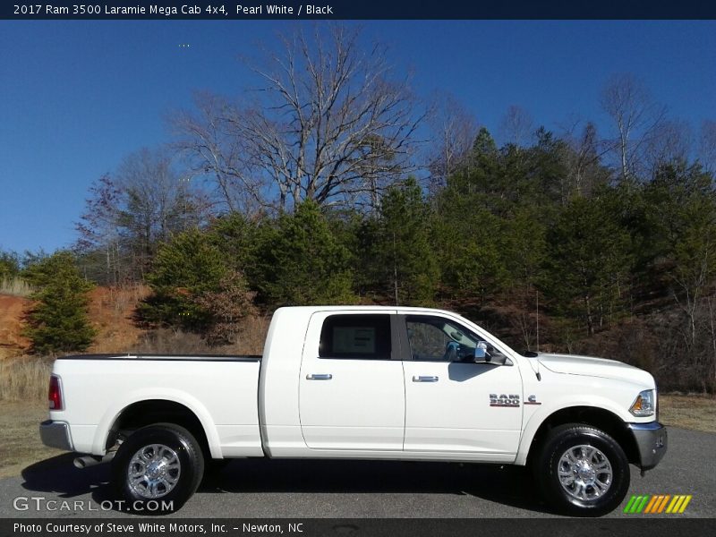  2017 3500 Laramie Mega Cab 4x4 Pearl White