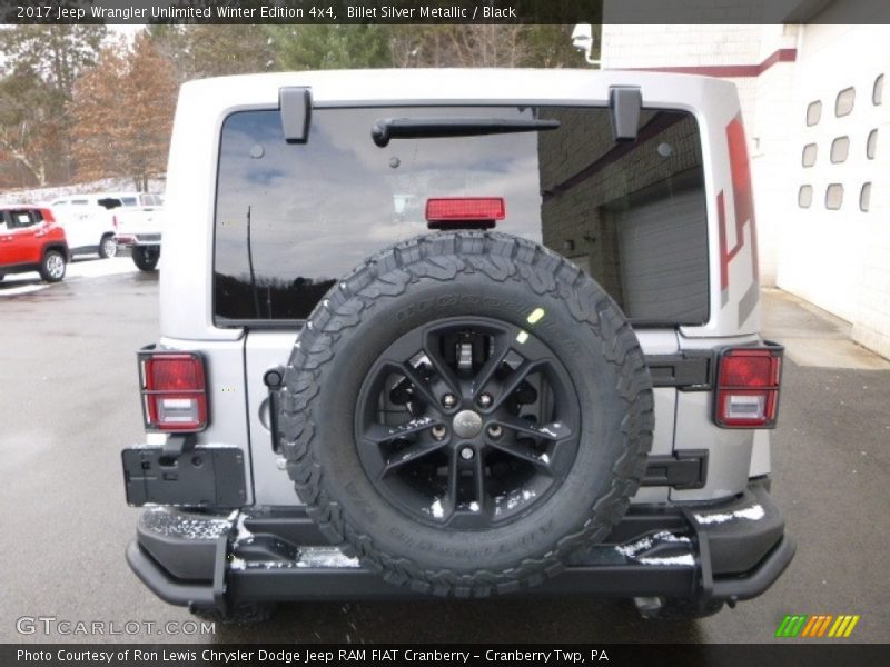 Billet Silver Metallic / Black 2017 Jeep Wrangler Unlimited Winter Edition 4x4