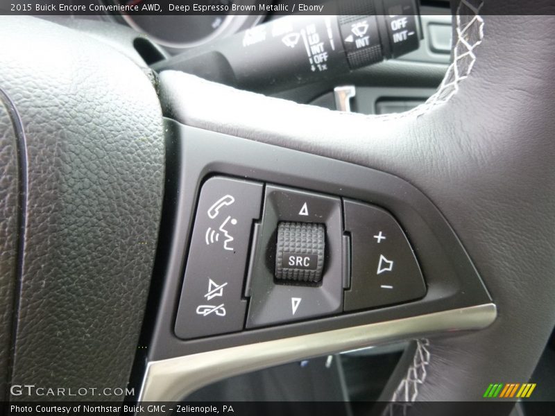 Deep Espresso Brown Metallic / Ebony 2015 Buick Encore Convenience AWD