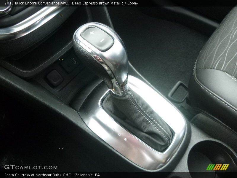 Deep Espresso Brown Metallic / Ebony 2015 Buick Encore Convenience AWD
