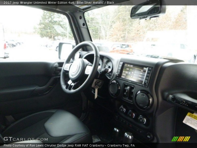 Billet Silver Metallic / Black 2017 Jeep Wrangler Unlimited Winter Edition 4x4