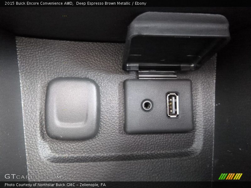 Deep Espresso Brown Metallic / Ebony 2015 Buick Encore Convenience AWD