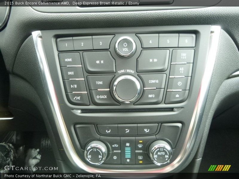 Deep Espresso Brown Metallic / Ebony 2015 Buick Encore Convenience AWD