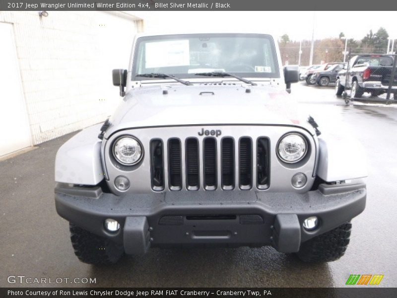 Billet Silver Metallic / Black 2017 Jeep Wrangler Unlimited Winter Edition 4x4