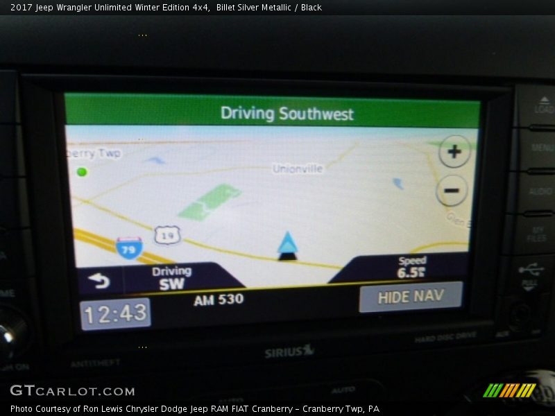 Billet Silver Metallic / Black 2017 Jeep Wrangler Unlimited Winter Edition 4x4