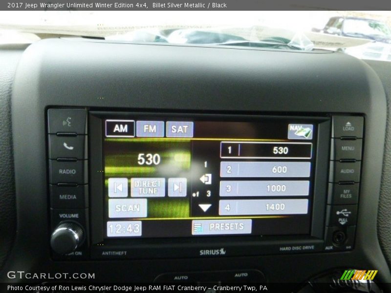 Billet Silver Metallic / Black 2017 Jeep Wrangler Unlimited Winter Edition 4x4