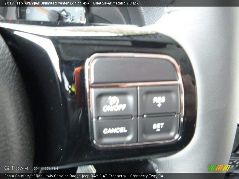 Billet Silver Metallic / Black 2017 Jeep Wrangler Unlimited Winter Edition 4x4