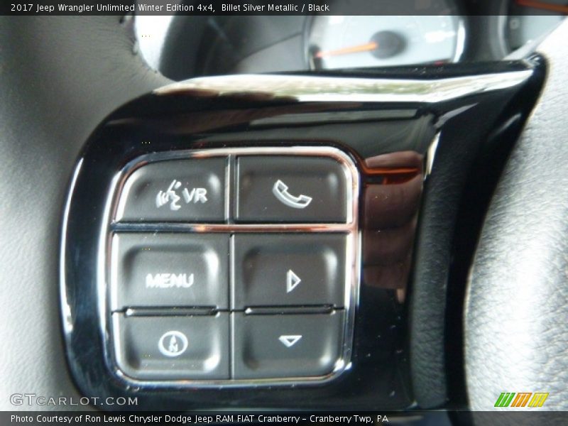 Billet Silver Metallic / Black 2017 Jeep Wrangler Unlimited Winter Edition 4x4