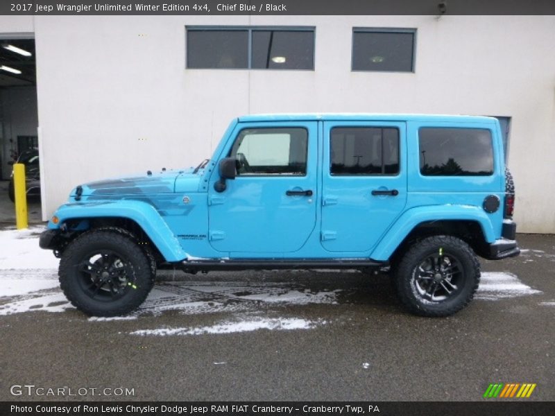  2017 Wrangler Unlimited Winter Edition 4x4 Chief Blue