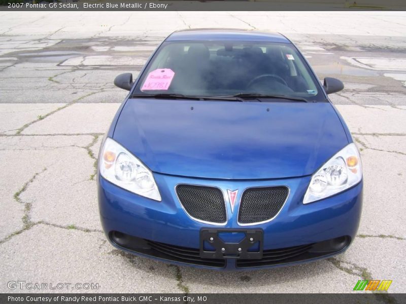 Electric Blue Metallic / Ebony 2007 Pontiac G6 Sedan