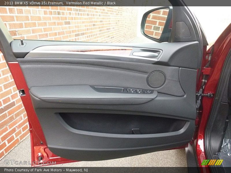 Vermilion Red Metallic / Black 2013 BMW X5 xDrive 35i Premium