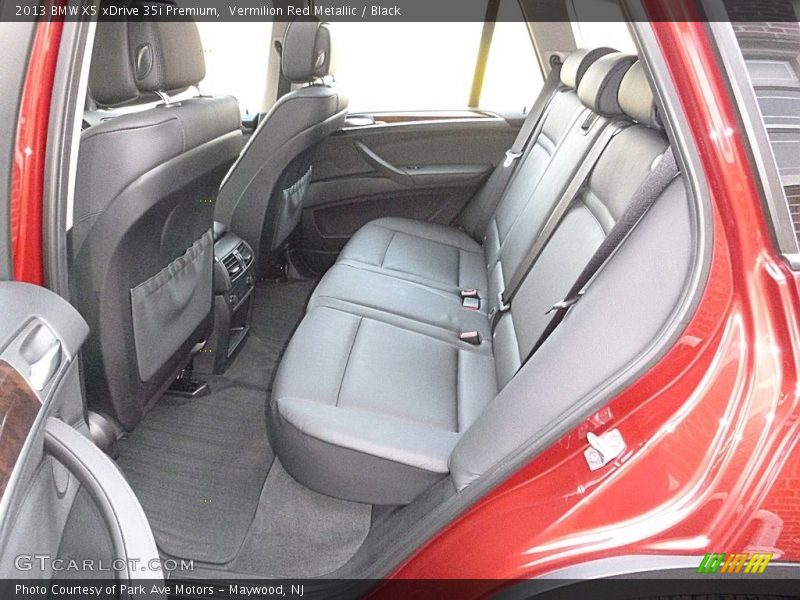 Vermilion Red Metallic / Black 2013 BMW X5 xDrive 35i Premium